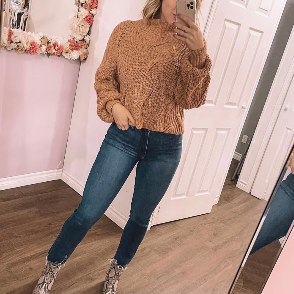 Seasons Change Funnel Neck Sweater